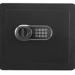 VEVOR Safe, 1.2 Cubic Feet Home Safe, Steel Security Safe with Digital Keypad and 2 Keys, Cabinet Safe with Fire-proof Bag, Protect Cash, Gold, Jewelry, Documents for Home, Hotel, 15.8x11.8x13.8 inche