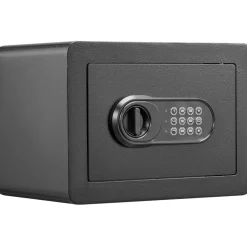 VEVOR Safe, 0.5 Cubic Feet Home Safe, Steel Security Safe with Digital Keypad and 2 Keys, Wall-Mounted Cabinet Safe Protect Cash, Gold, Jewelry, Documents for Home, Hotel, 13.8 x 9.8 x 9.8 inches