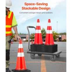 VEVOR Safety Cones, 8 x 30