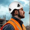 VEVOR Safety Helmet, ANSI/ISEA Z89.1 Approved ABS Safety Hard Hat with 6-Point Ratchet Suspension, Adjustable Vented Hardhat for Men Women Adults, for Outdoor Indoor Industrial Construction Workwear