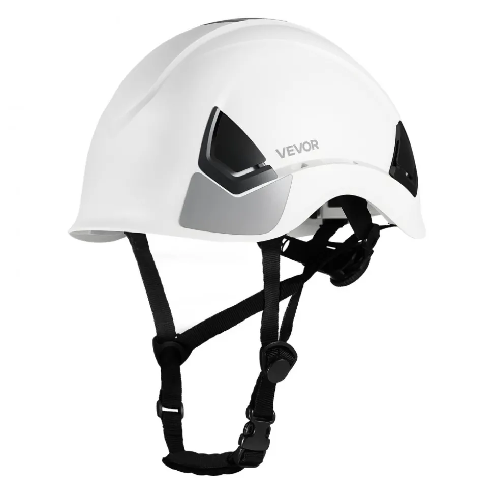 VEVOR Safety Helmet, ANSI/ISEA Z89.1 Approved ABS Safety Hard Hat with 6-Point Ratchet Suspension, Adjustable Vented Hardhat for Men Women Adults, for Outdoor Indoor Industrial Construction Workwear