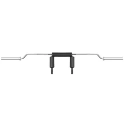 VEVOR Safety Squat Bar, 700 LBS Fitness Squat Bar, Safety Squat Bar Attachment with Shoulder and Arm Pads, 28mm Diameter Weight Bar, Ideal for Front Squats, Lunges, Rehab, Physical Therapy