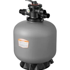 VEVOR Sand Filter, 20-Inch, 50 GPM Above Inground Swimming Pool Sand Filter System, with 7-Way Multi-Port Valve, Backwash, Rinse, Recirculate, Waste, Winter, Closed Modes, for Above In Ground Pools