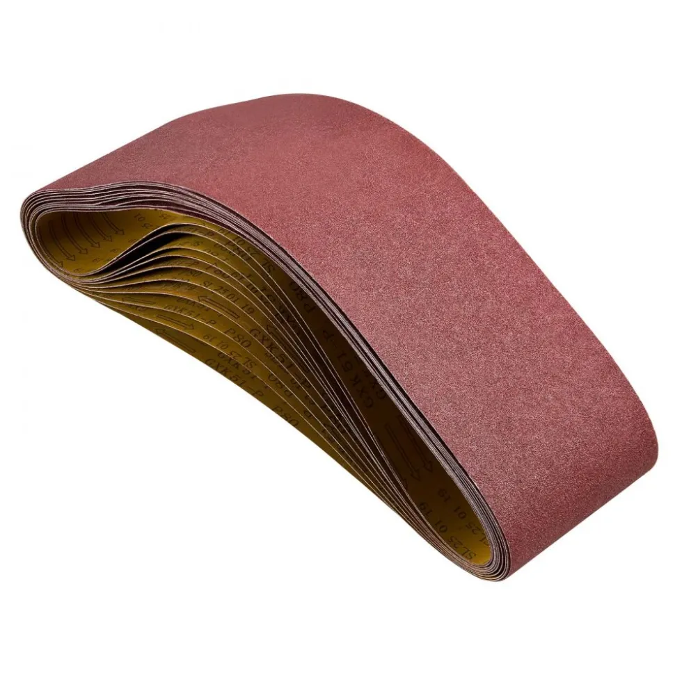 VEVOR Sanding Belts, 6 x 48-inch Belt Sander Sanding Belts, 10PCS 80 Grit Aluminum Oxide for Woodworking, Steel, Aluminum, Non-Ferrous Metals