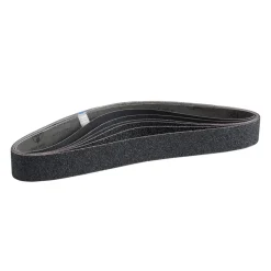 VEVOR Sanding Belts, 2 x 42-inch Belt Sander Sanding Belts, 6 PCS (Each of 36 40 60 80 100 120 Assorted Grits) Silicon Carbide for Knife Sharpening, Metalworking, Composites, Plastic Finishing
