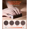 VEVOR Sanding Sponge, 4 Pcs, 60/80/120/220 Grit Assortment, Washable and Reusable Sanding Blocks for Dry & Wet Use, Coarse to Fine Sandpaper Blocks, for Polishing Drywall Wood Plastic Metal Furniture