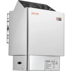 VEVOR Sauna Heater, 4.5KW 240V Electric Sauna Stove, Dry Steam Bath Saunas Stove with Pre-Drilled Bracket, Fit 105 to 210 CU.FT Saunas Rooms, Steam Bath Stoves for Home, Commercial, Leisure Venues