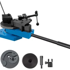VEVOR SBG-40 Metal Scroll Bender High-Hardened Steel Scroll Bender Combination of Scroll Radius and Angle Bending Universal Metal Rod Bender For Steel Brass Cooper Aluminum