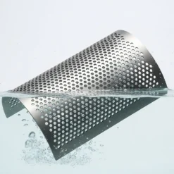 VEVOR Screen Mesh for Plastic Shredder, High-Quality Steel Durable Mesh, 0.315 in/8 mm High-Precision Aperture Screen, Compatible with Model 400 Plastic Grinder, Suitable for Small Particle Recycling