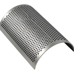 VEVOR Screen Mesh for Plastic Shredder, High-Quality Steel Durable Mesh, 0.315 in/8 mm High-Precision Aperture Screen, Compatible with Model 400 Plastic Grinder, Suitable for Small Particle Recycling
