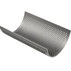 VEVOR Screen Mesh for Plastic Shredder, High-Quality Steel Durable Mesh, 0.315 in/8 mm High-Precision Aperture Screen, Compatible with Model 400 Plastic Grinder, Suitable for Small Particle Recycling