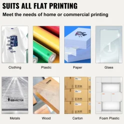 VEVOR Screen Printing Kit, 6 Pieces Aluminum Silk Screen Printing Frames, 20x24inch Silk Screen Printing Frame with 160 Count Mesh, High Tension Nylon Mesh and Sealing Tape for T-shirts DIY Printing