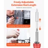 VEVOR Screwdriver Set, 13 in 1 Magnetic Multi Bit Mini Nut Driver Set, Phillips, Flat Head, Torx, Square Bits for Men, Manual Precision Repair Tool Kit for Sockets, Furniture, Home Appliances, Cars