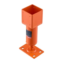 VEVOR Screw Jack Post, 4" x 4", 13.2"-18.7" Height Range, 24700 lbs Max Load Capacity, Adjustable Shore Jack, Temporary House Jack Pole for Home Leveling, Lifting Floor Crawlspace Basement Shore Beam