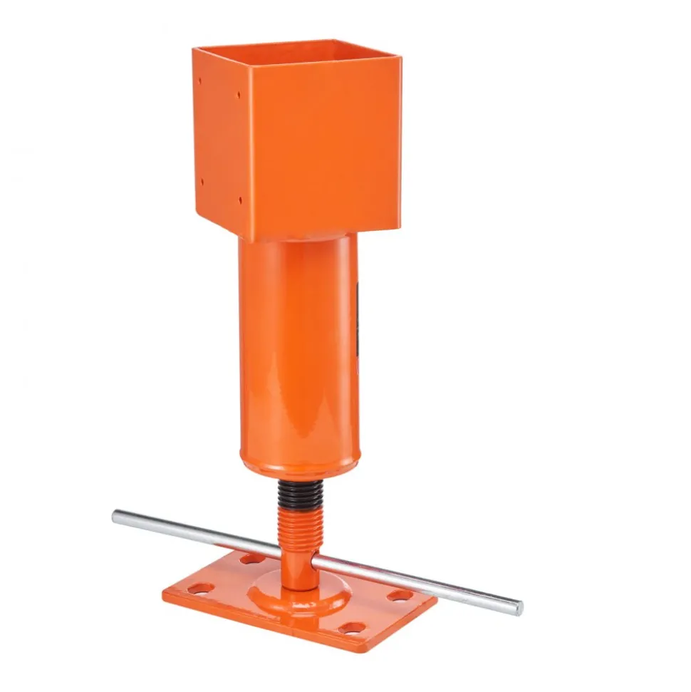 VEVOR Screw Jack Post, 4" x 4", 13.2"-18.7" Height Range, 24700 lbs Max Load Capacity, Adjustable Shore Jack, Temporary House Jack Pole for Home Leveling, Lifting Floor Crawlspace Basement Shore Beam