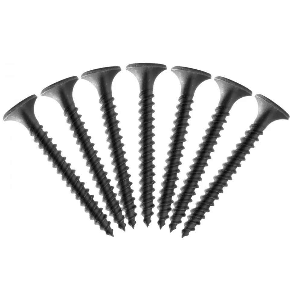 VEVOR Screws, #6 x 1-1/4 inch Length Drywall to Wood Collated Screw, All Purpose High-Hardness Alloy Steel Self Drilling Drywall Screws, for Home DIY, Space Renovation(1000 per Box)
