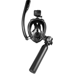 VEVOR Scuba Tank, 0.5L Portable Scuba Diving Tank, Diving Oxygen Cylinder Supports 5-10 Minutes Underwater Breathing, 98.43 ft Diving Depth, Lung Tank Kit with Snorkel Mask for Underwater Exploration