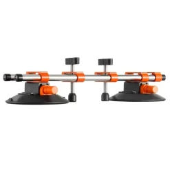 VEVOR Seamless Seam Setter, 2 Packs, Granite Seam Setter with 6 in Vacuum Suction Cups & Tool Bag, Seam Joiner for Seam Joining & Leveling, Countertop Installation Tool for Tile Stone Marble Slab
