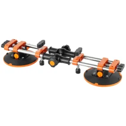 VEVOR Seamless Seam Setter, 2 Packs Granite Seam Setter with 6 in Vacuum Suction Cups, Seam Joiner for Seam Joining & Leveling, 90°-120° Adjustable, Countertop Installation Tool for Tile Marble Slab