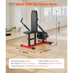 VEVOR Seated Dip Machine, Tricep Bicep Press Down Machine with Cable Bar, Adjustable Seat, and Backrest, Exercise Equipment for Chest Training, Upper Body Push Fitness Workout, Hold up to 450LBS