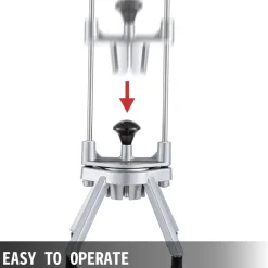 VEVOR 6-Section Commercial Easy Wedger Stainless Steel Blade Fruit Lime Slicer, Lemon Cutter for Home Bar Restaurant