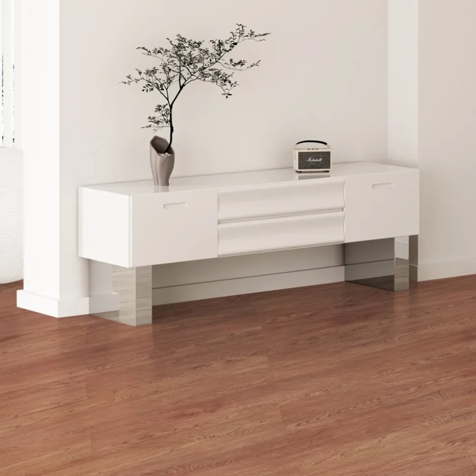 VEVOR Self Adhesive Vinyl Floor Tiles 390 x 23.6 inch, 1.5mm Thick Peel & Stick, Light Gray Wood Grain DIY Flooring for Kitchen, Dining Room, Bedrooms & Bathrooms, Easy for Home Decor