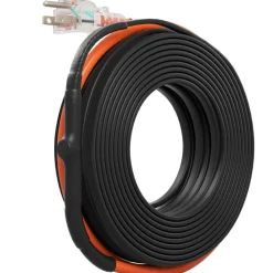 VEVOR Self-Regulating Pipe Heating Cable, 100-feet 5W/ft Heat Tape for Pipes Freeze Protection, Protects PVC Hose, Metal and Plastic Pipe from Freezing, 120V
