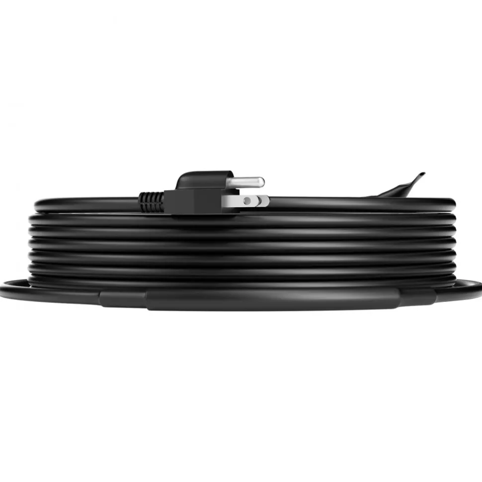 VEVOR Self-Regulating Pipe Heating Cable, 80FT 5W/FT Heat Tape for Pipes, Roof Snow Melting De-icing, Gutter and Pipe Freeze Protection