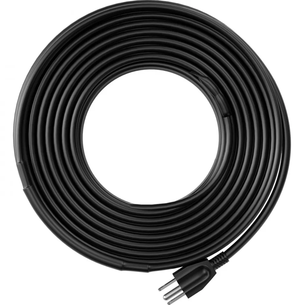 VEVOR Self-Regulating Pipe Heating Cable, 100FT 5W/FT Heat Tape for Pipes, Roof Snow Melting De-icing, Gutter and Pipe Freeze Protection
