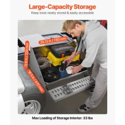VEVOR Semi-Truck Step Tool Box, 31