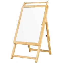 VEVOR Sensory Table for Toddlers, Wooden Kids Activity Table and Art Easel with Reversible Double-Sided Board, Storage Bins, for Boys and Girls Playing Sand and Water, Drawing, Studying, Dining