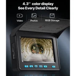 VEVOR Sewer Camera, 164 ft/50m, 4.3