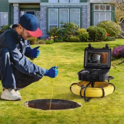 VEVOR Sewer Camera, 393 ft/120 m, 9
