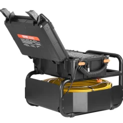 VEVOR Sewer Camera, 230 ft/70m, Self-Leveling Drain Camera with 512Hz Transmitter, Distance Counter, 9