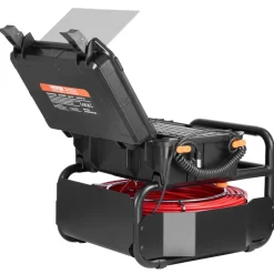 VEVOR Sewer Camera, 328 ft/100m, Self-Leveling Drain Camera with 10.1