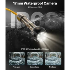 VEVOR Sewer Camera, 164FT 4.3