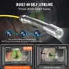 VEVOR Sewer Camera with 512Hz Locator, 165 ft/50 m, 9" Drain Inspection Camera with Self-Leveling, 36X Zoom, Plumbing Camera with Lights-12 LED, 32GB Card, IP68 Waterproof Snake Camera for Duct Pipe