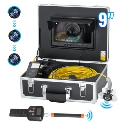 VEVOR Sewer Camera with 512Hz Locator, 165 ft/50 m, 9