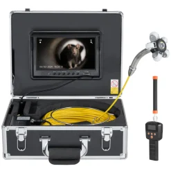 VEVOR Sewer Camera with 512Hz Locator, 165 ft/50 m, 9