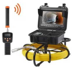 VEVOR Sewer Camera with 512Hz Locator, 164 ft/50 m, 9