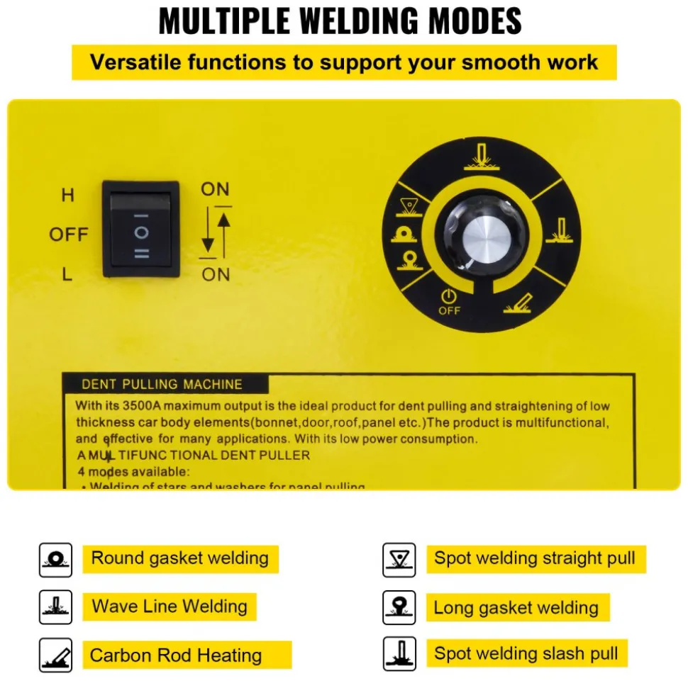 VEVOR SG-7500 Dent Pulling Machine Removal System Station