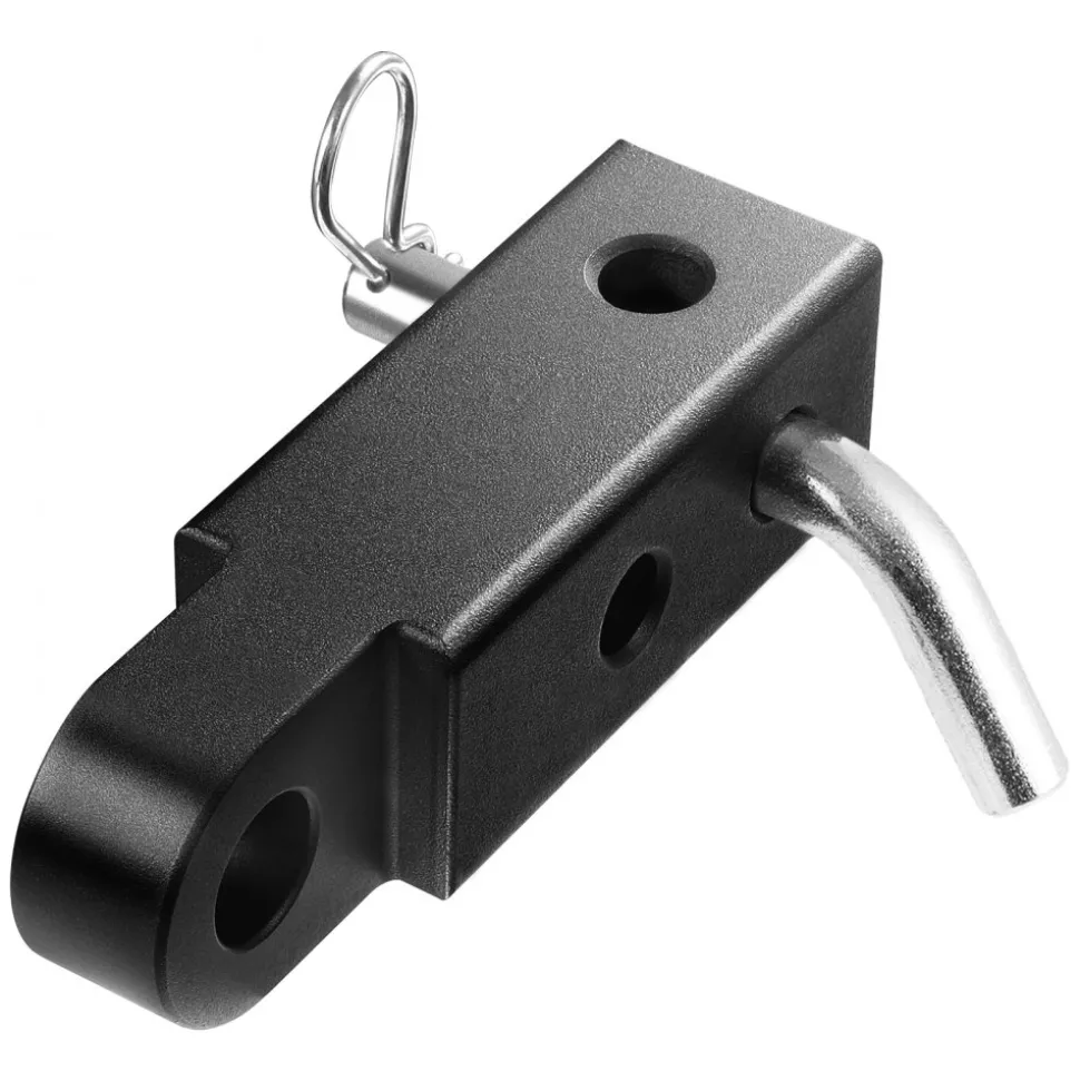VEVOR Shackle Hitch Receiver, Fits 2" Receivers, 52900 lbs Breaking Strength, Heavy Duty Towing Accessories with Trailer Hitch Lock Pin for Trucks, Jeeps, Off-Road Vehicle Recovery, Aluminum Alloy
