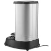 VEVOR Shawarma Grill Machine, Vertical Chicken Shawarma Cooker Machine Countertop, Electric Stainless Steel Broiler Gyro Rotisserie Oven Doner Kebab Machine, for Home Restaurant Kitchen Parties