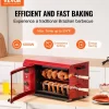 VEVOR Shawarma Grill Machine, 2 Strings of Barbecue Capacity, Chicken Shawarma Cooker Machine, Electric Broiler Gyro Rotisserie Oven Doner Kebab Machine, for Home Restaurant Kitchen Parties