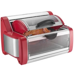 VEVOR Shawarma Grill Machine, Chicken Shawarma Cooker Machine Countertop, Electric Stainless Steel Broiler Gyro Rotisserie Oven Doner Kebab Machine, for Home Restaurant Kitchen Parties