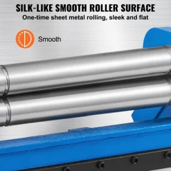 VEVOR Sheet Metal Brake, 12-inch, 3-In-1 Combination Shear Brake Roll Machine, 20-Gauge Capacity Shear Press Brake with 90° Max Bending Angle, Shears and Slip Roll Machine for Shear Bending Rolling