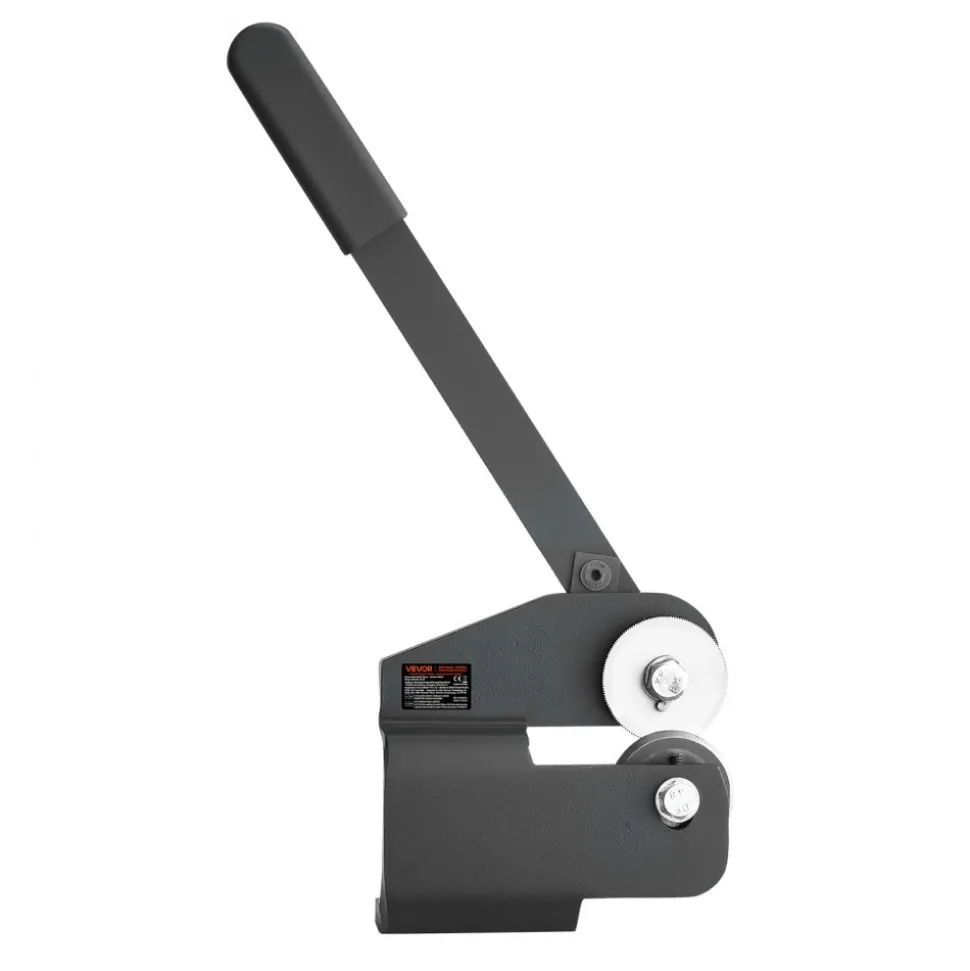 VEVOR Sheet Metal Shear, Throatless Rotary Hand Shear, 16 Gauge Mild Steel Sheet Cutter with 0.06 in Capacity, with Solid Construction, Mounting Type, for Cutting Steel, Copper, Rebar, and Aluminum