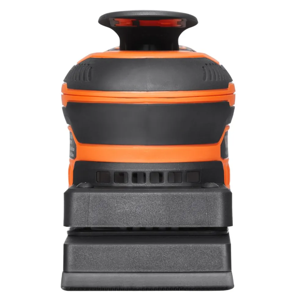 VEVOR Sheet Sander, 3/8 Sheet 3A EC Brushless Sander, Max. 10000RPM Variable Speed Sheet Finishing Sander with 10PCS Sandpapers and Vacuum Cleaner Adapter for Woodworking