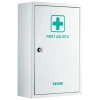 VEVOR 3-Shelf First Aid Cabinet, 1000 Pieces, Large Capacity First Aid Kit, Wall Mounted Medicine Cabinet, OSHA & ANSI 2015 (Class A), Industrial Emergency Metal Med Box, for Business and Worksite