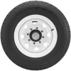VEVOR Shipping Container Wheels 8-Lug Wheels Kit, Heavy Duty Shipping Container Accessories with Ratchet Tie Down-Moves 20 ft - 40 ft, Secure Transport for Dock, Warehouse, Construction Site, Black